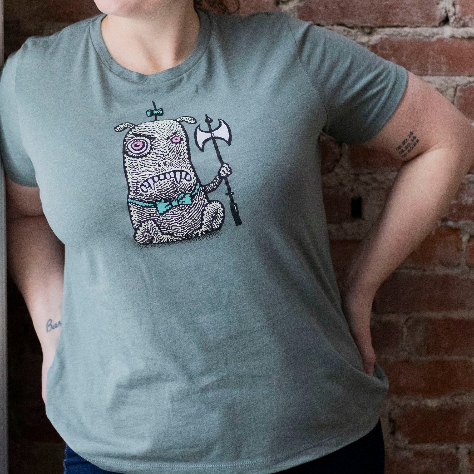 Ghastly Guardians Women's T-Shirt - Bonacon - Image 3