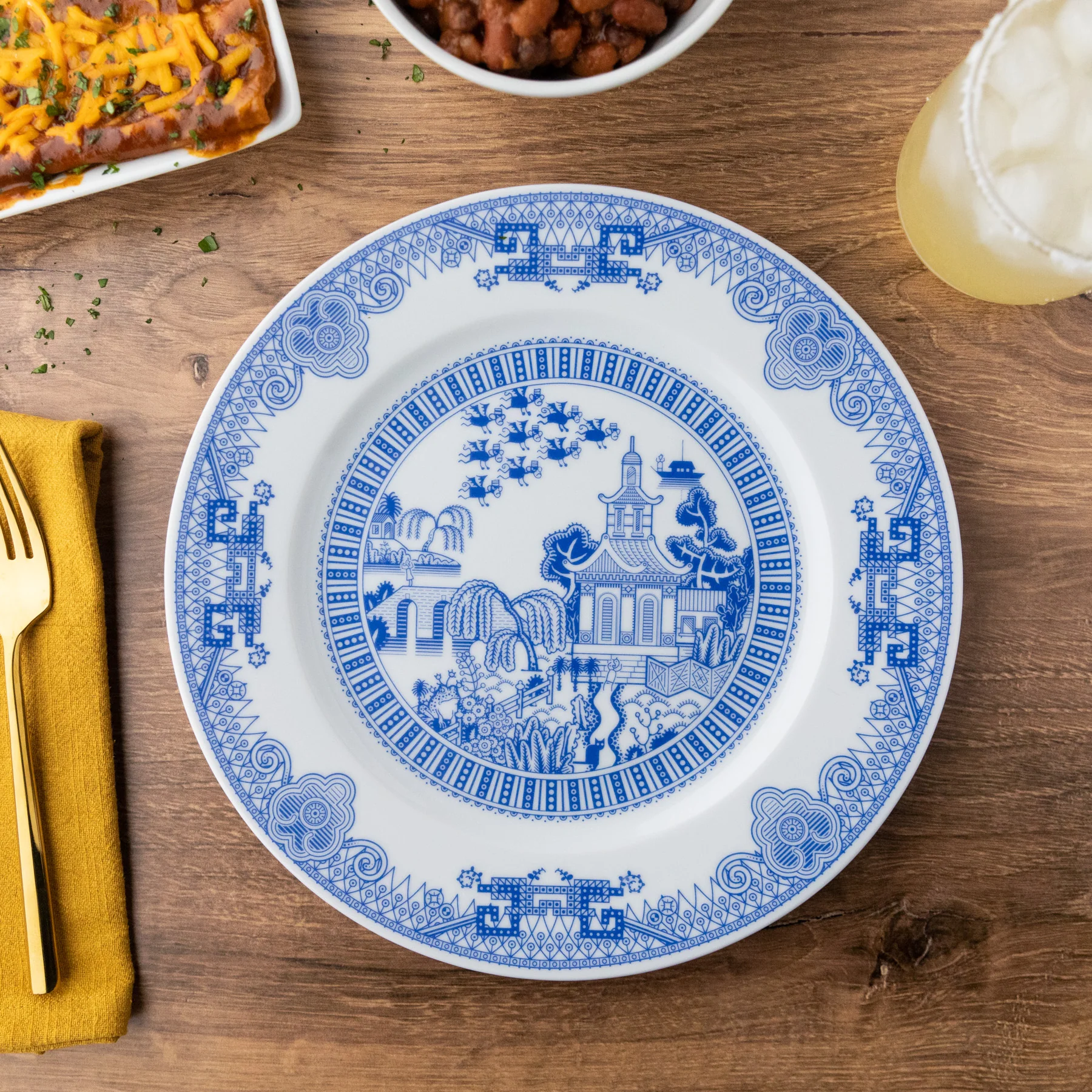 Flying Monkeys Dinner Plate 1 - Image 3