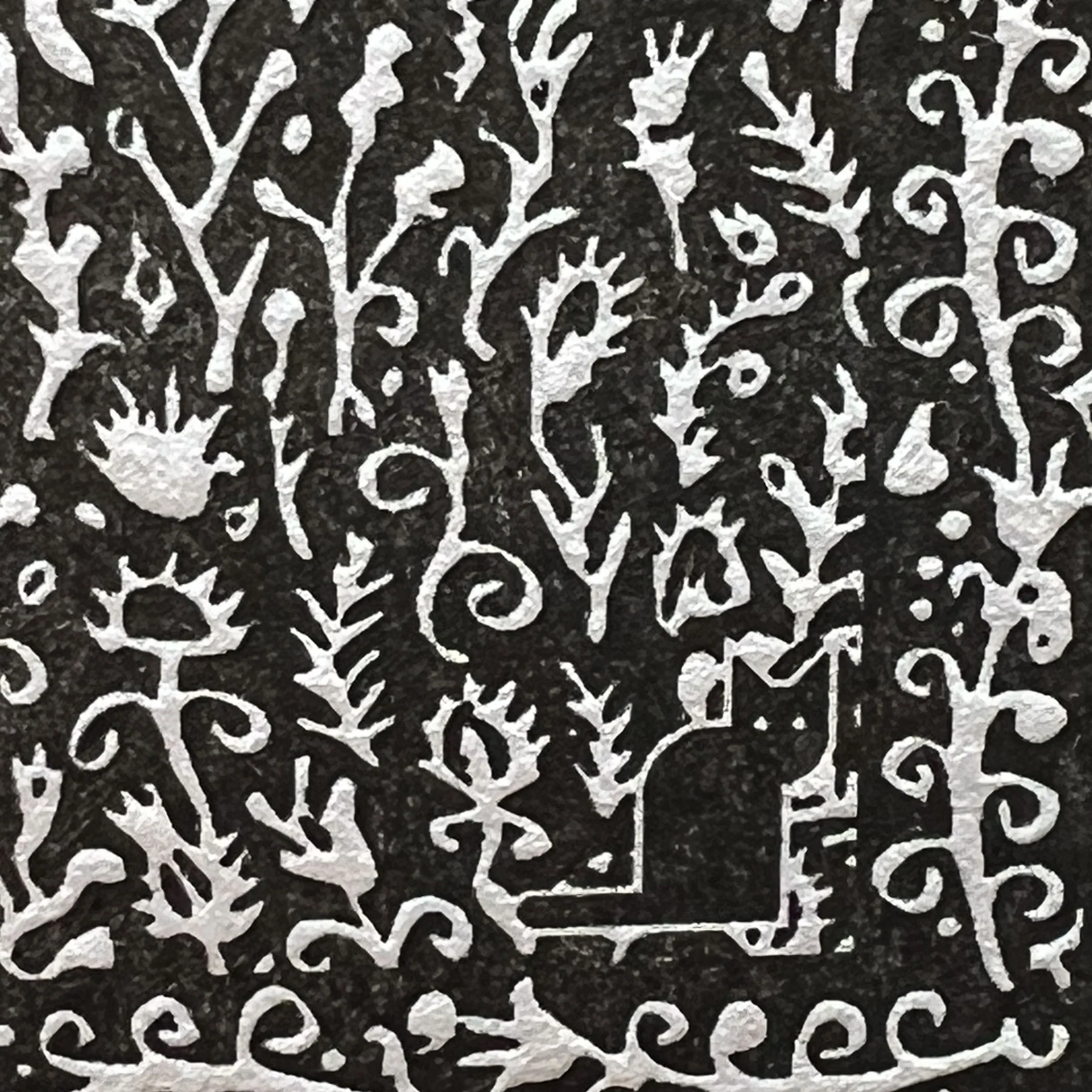 Early Unicorn Letterpress Print - Image 3