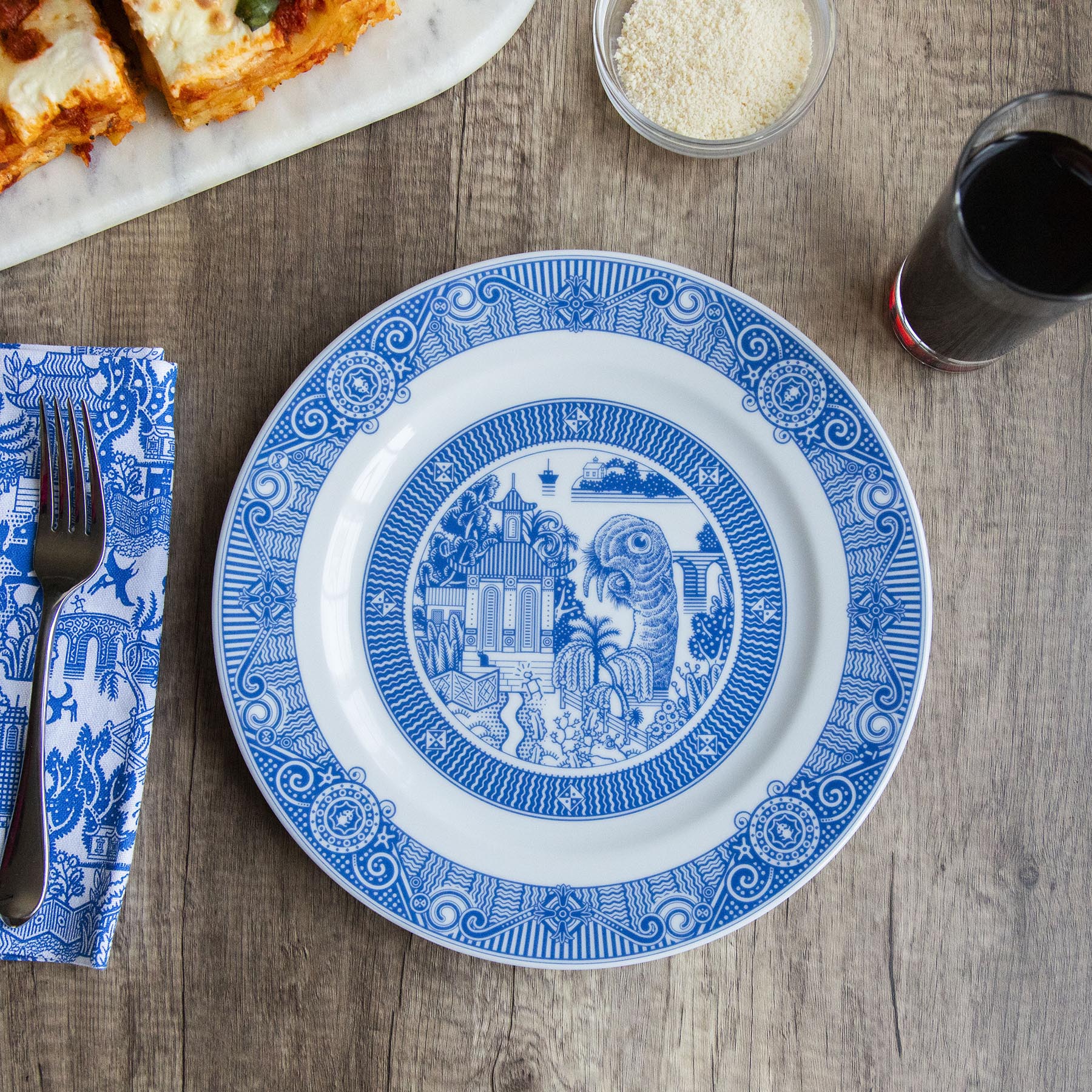 Gregarious Walrus Dinner Plate 14 - Image 3