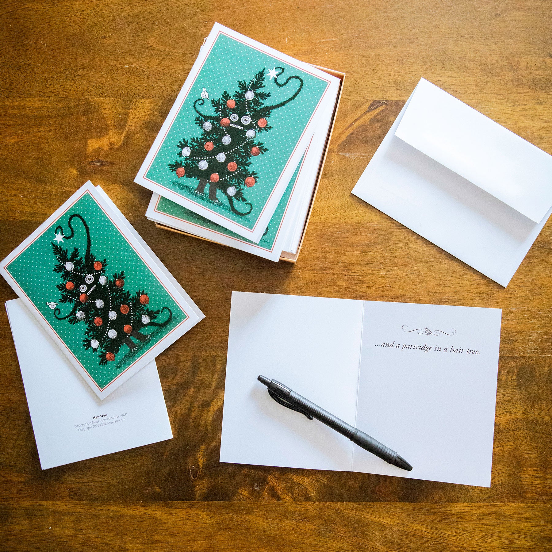 Hair Tree Notecards (20-Pack) - Image 3