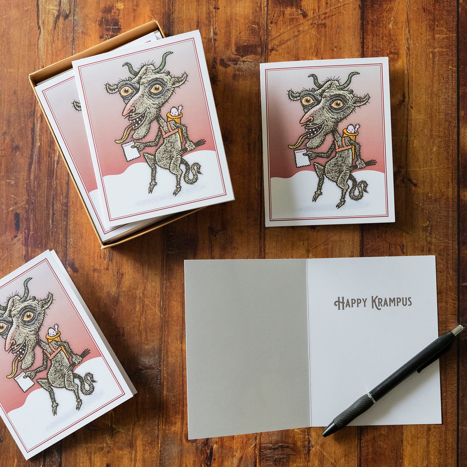 Happy Krampus Greeting Cards (20-Pack) - Image 3