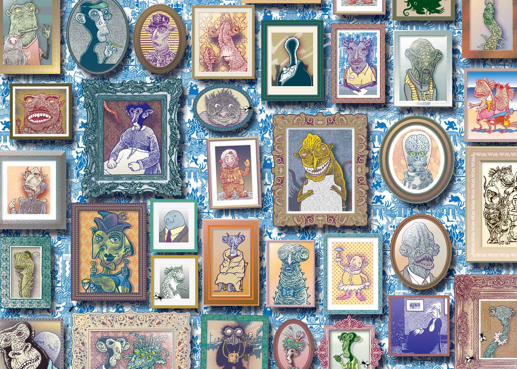 Rogues Gallery Jigsaw Puzzle - Image 3