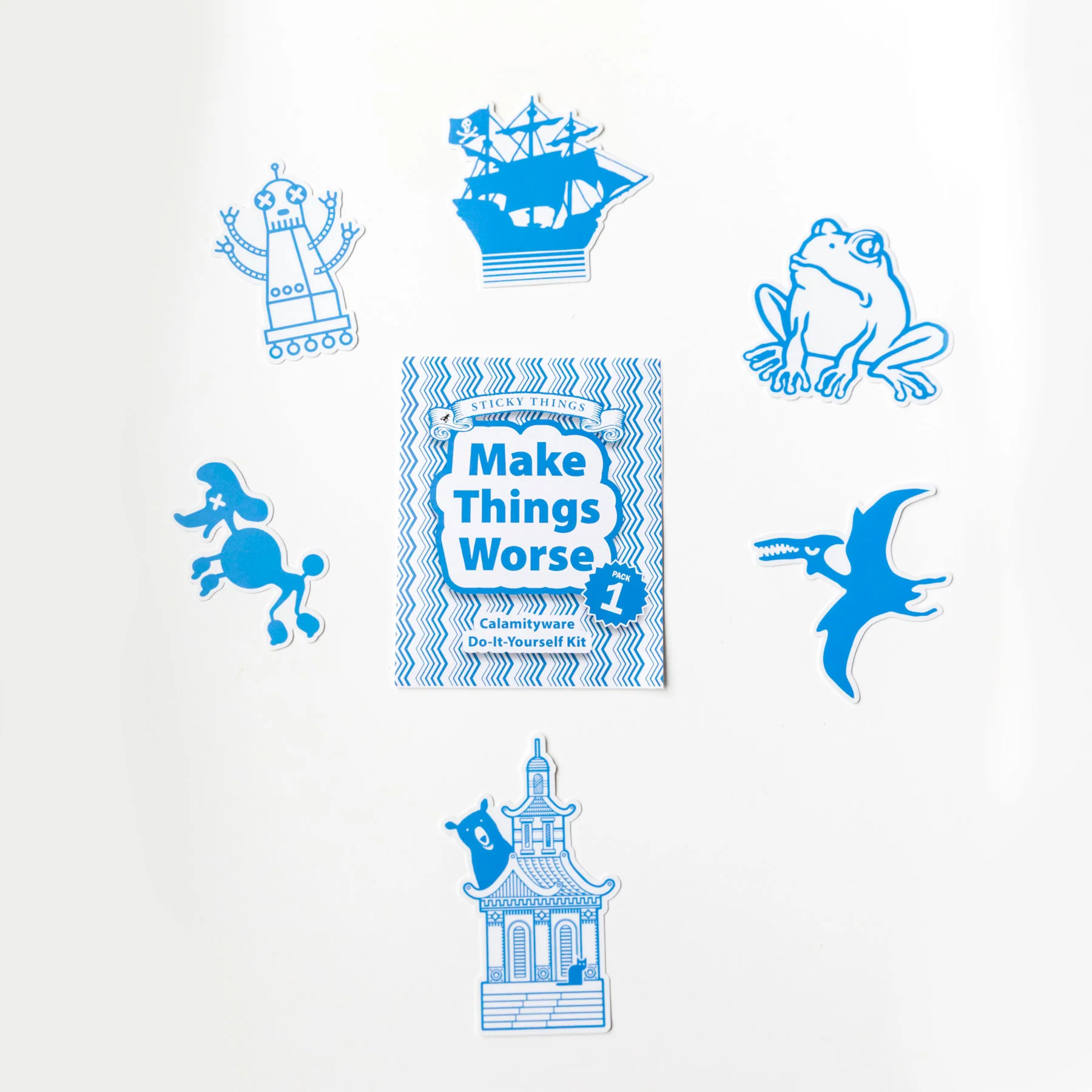 Make Things Worse Stickers (Pack 2) - Image 3