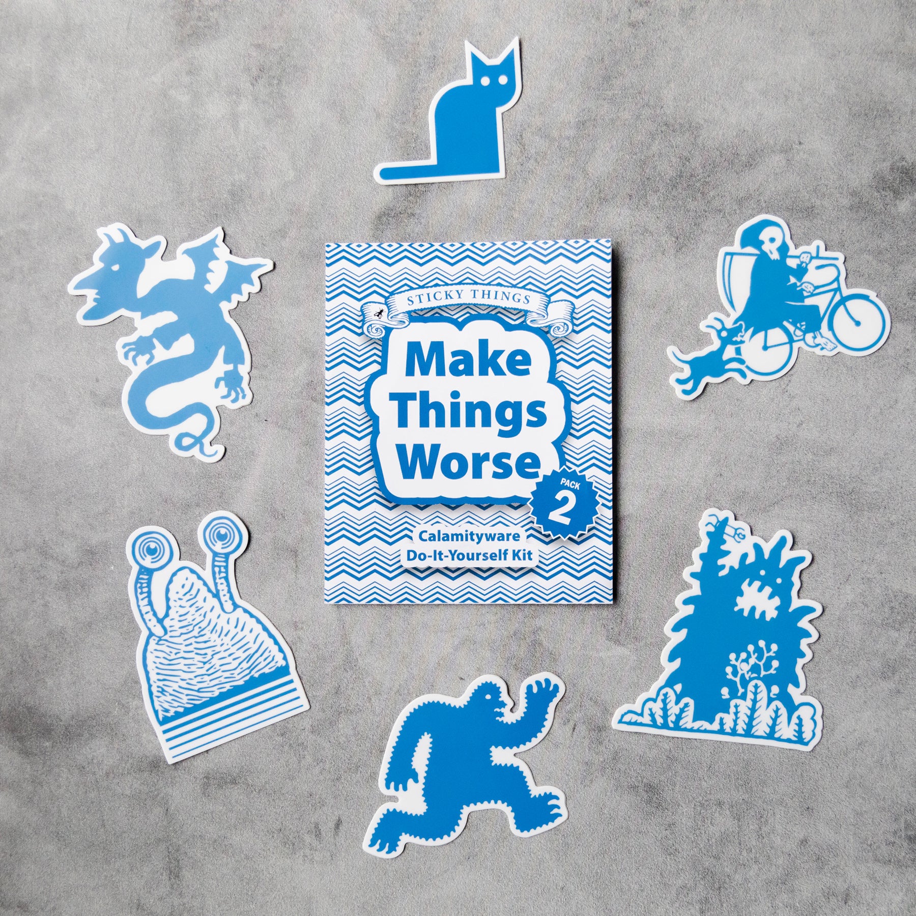 Make Things Worse Stickers (Pack 2) - Image 4