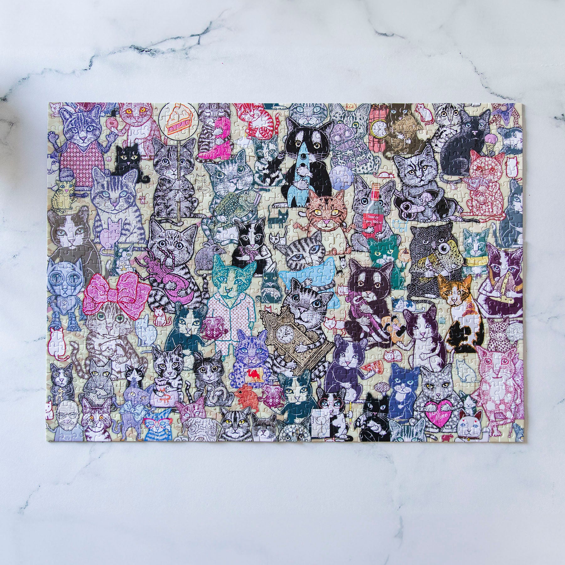 Mr. Scribbles & Friends Jigsaw Puzzle - Image 3