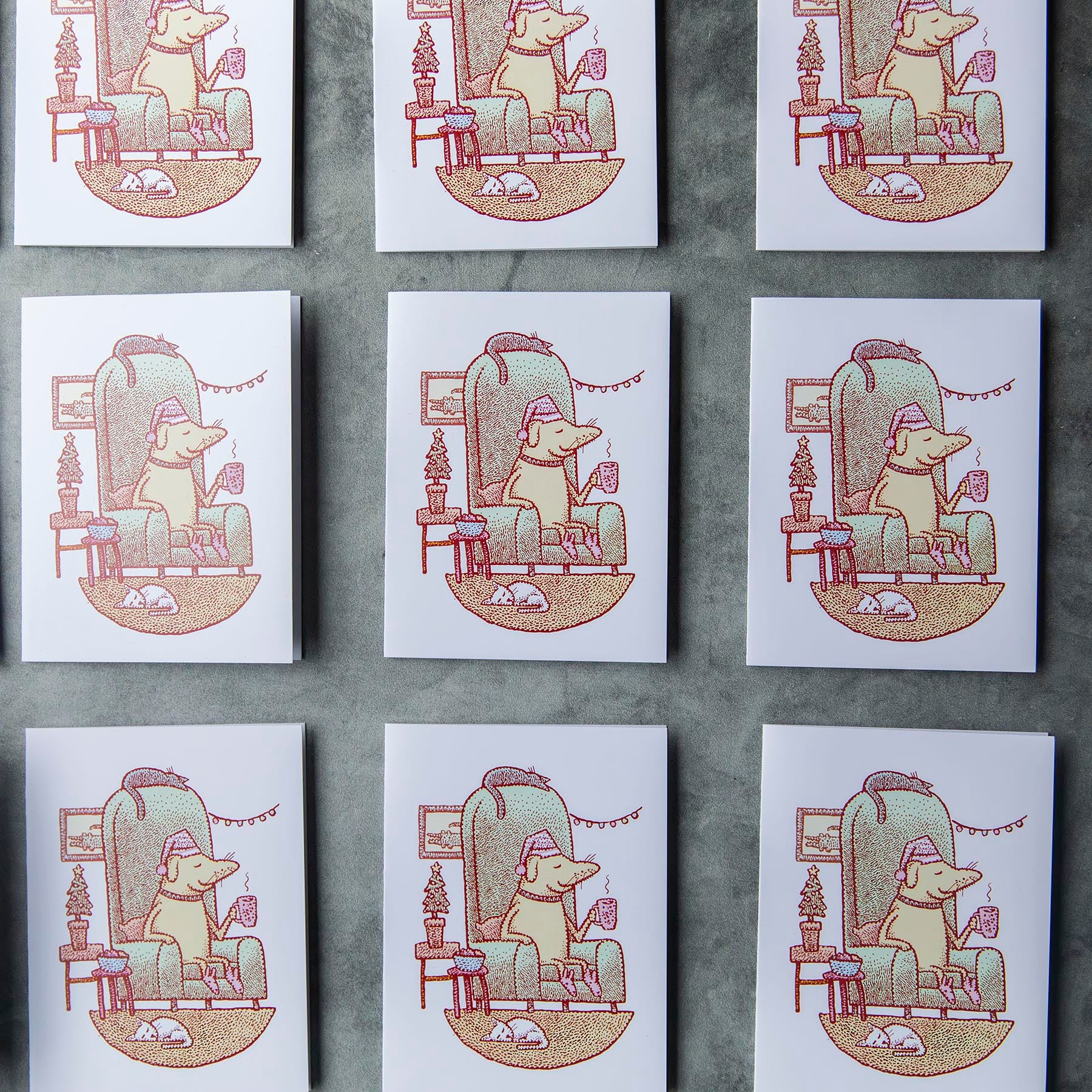 Peace & Joy & Coffee Greeting Cards (20-Pack) - Image 4