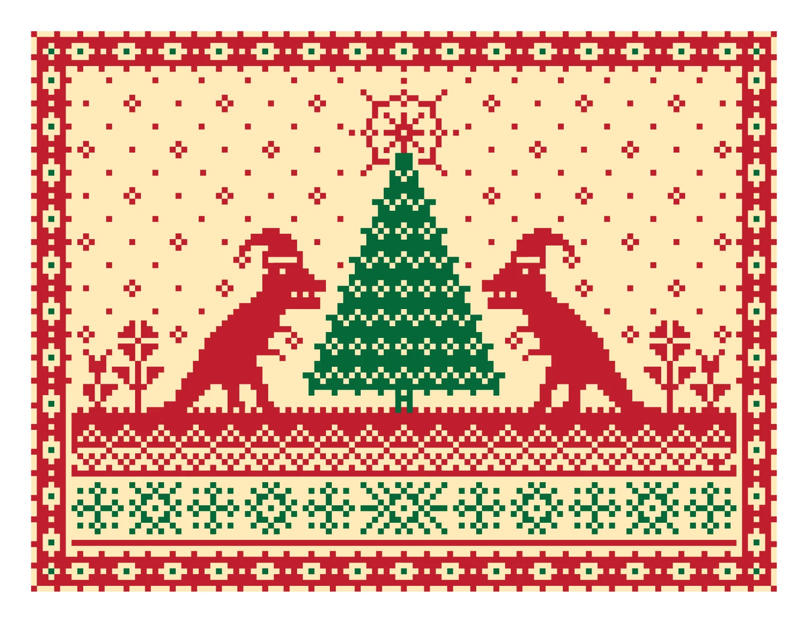 Prehistoric Christmas Greeting Cards (20-Pack) - Image 3