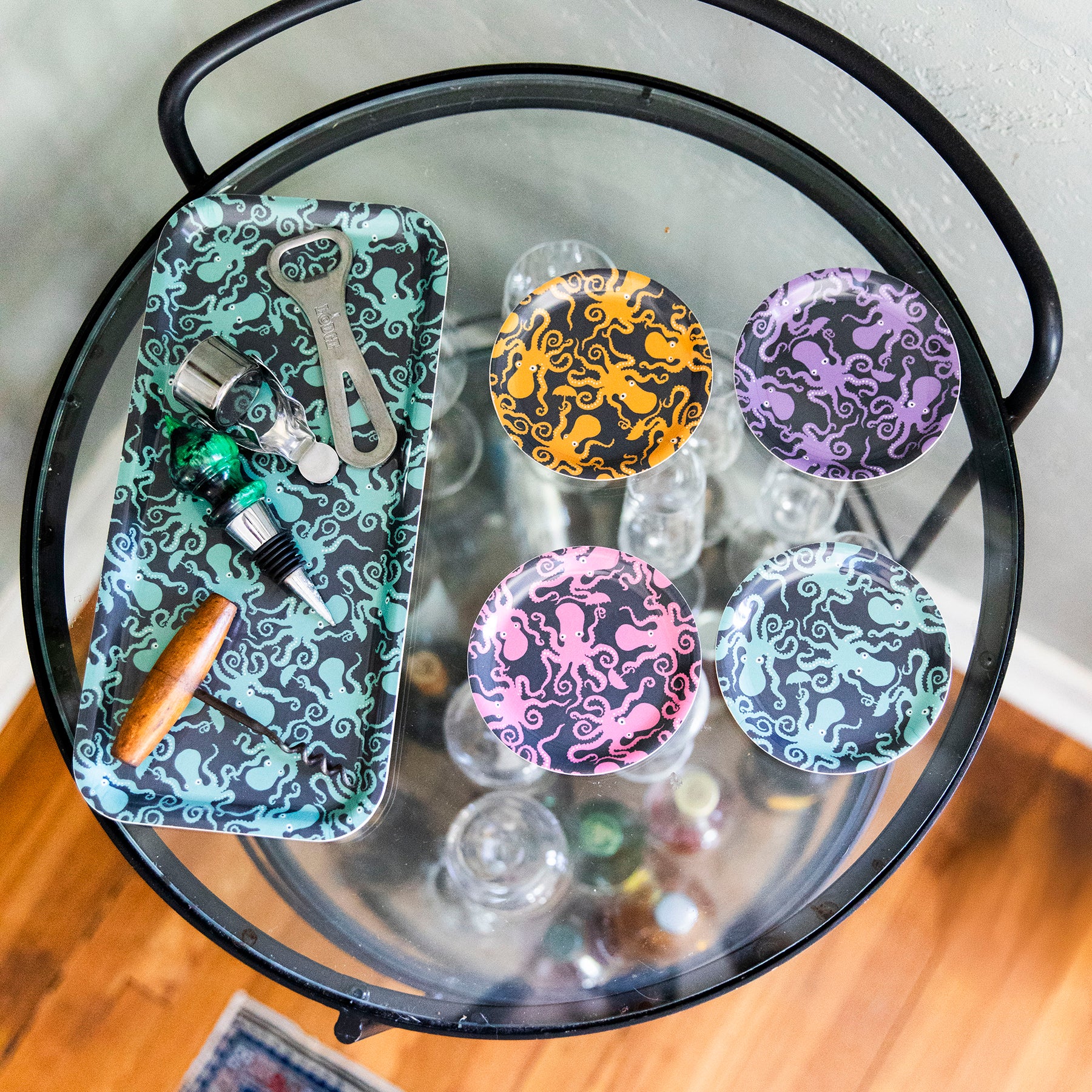 Stay Dry Octopi Coasters (Set of 4) - Image 5
