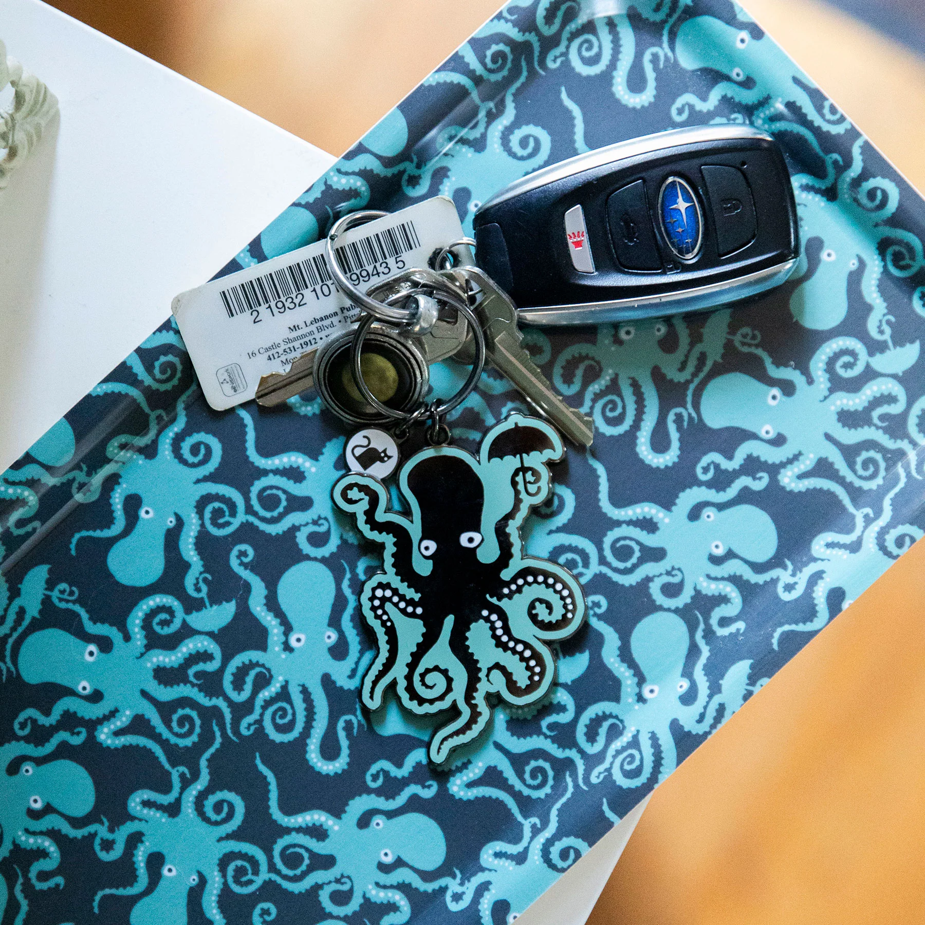 Stay Dry Octopi Keychain - Image 3