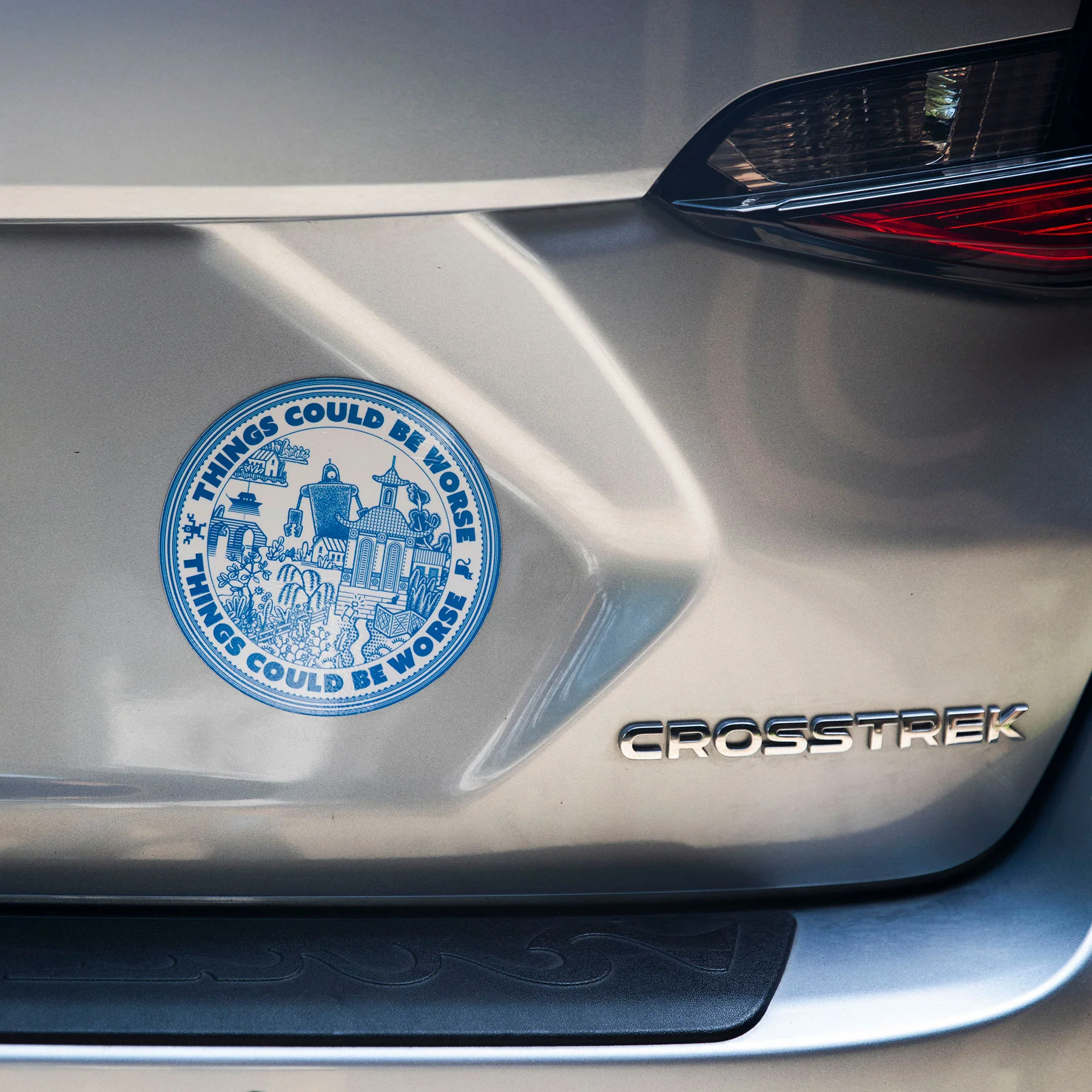 Things Could Be Worse Car Magnets
