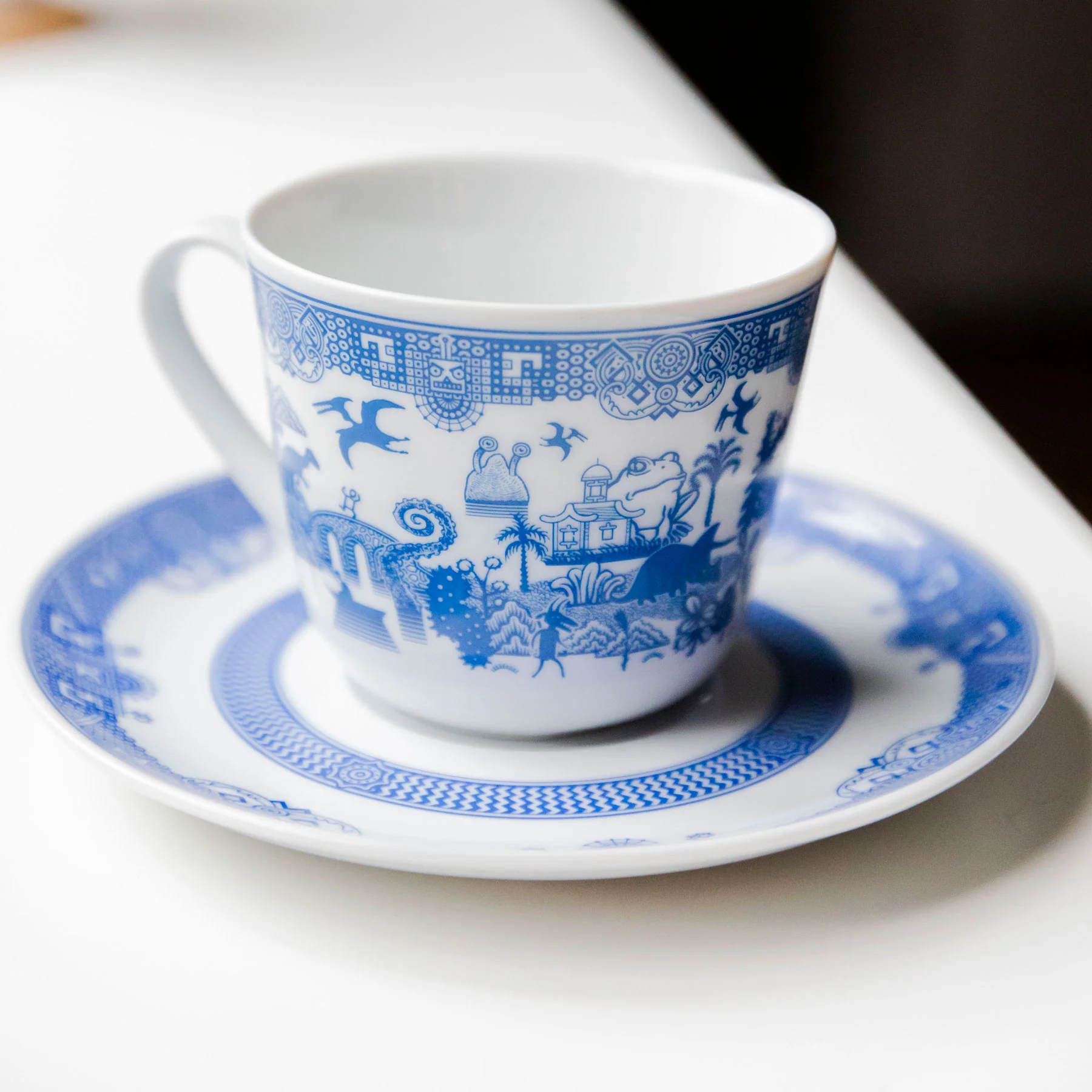 Things Could Be Worse Teacups and Saucers (2-pack) - Image 4